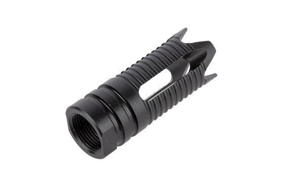 Radical Firearms 5/8x24 threaded Ghost flash hider is designed for use with .30 caliber rifles and pistols
